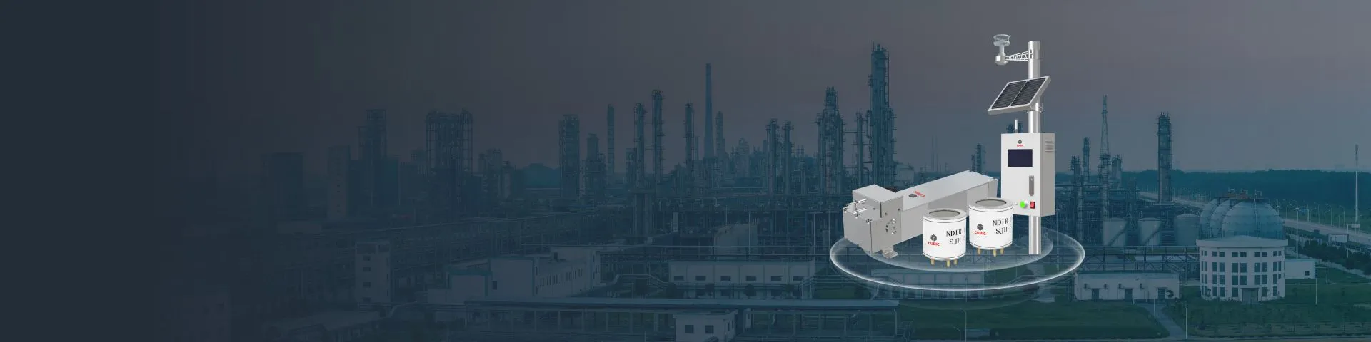 Sensor kebocoran Gas metana