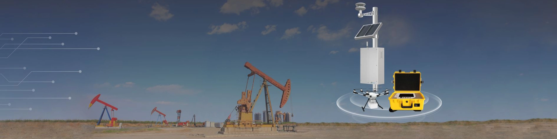 Sistem pemantauan emisi metana terus-menerus